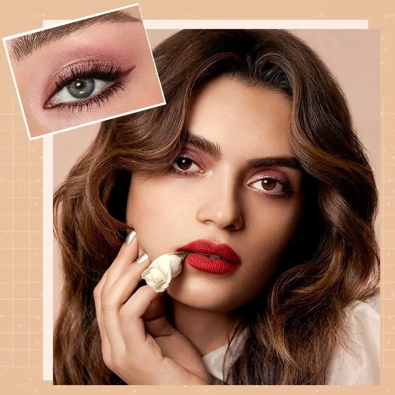 10-Color Glitter Eyeshadow Palette Shimmer Mineral Makeup for Parties Weddings Everyday Looks Highly Pigmented Long-Lasting Eye Shadow | Thomler