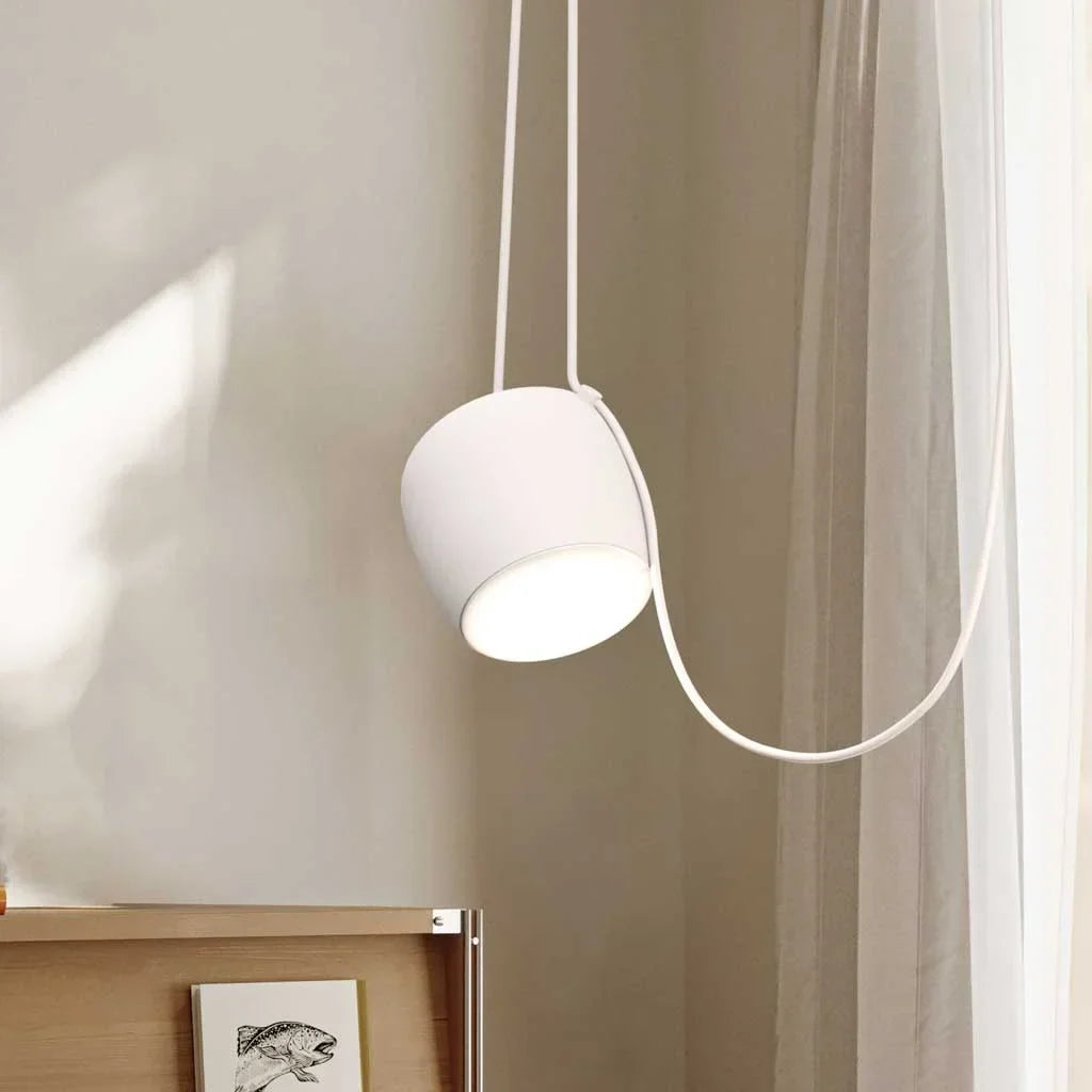 Ceiling Pendant Light Fixture with Adjustable Heads and Cable, 10W LED Dimmable Hanging Lamp, Black Aluminum Modern Lighting for Kitchen Isl | Thomler