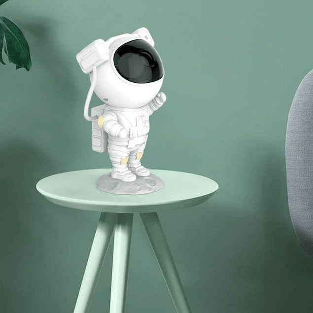 Space Star Projector Night Light with Removable Astronaut Figure for Bedroom & Kids Room | RGB LED Nebula Ceiling Lamp with Remote Control T | Thomler