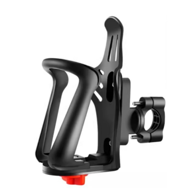 Bike Bottle Holder With Adjustable Arm For Secure Fit On Any Ride