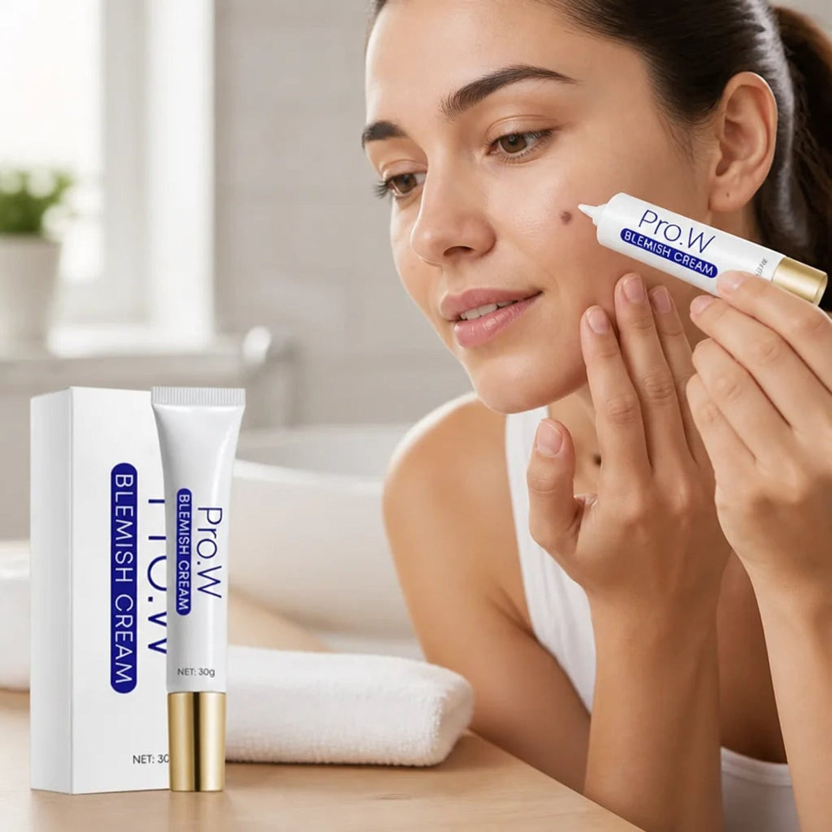 Crema antimanchas para eliminar lunares y verrugas sin dolor, fórmula sin cicatrices