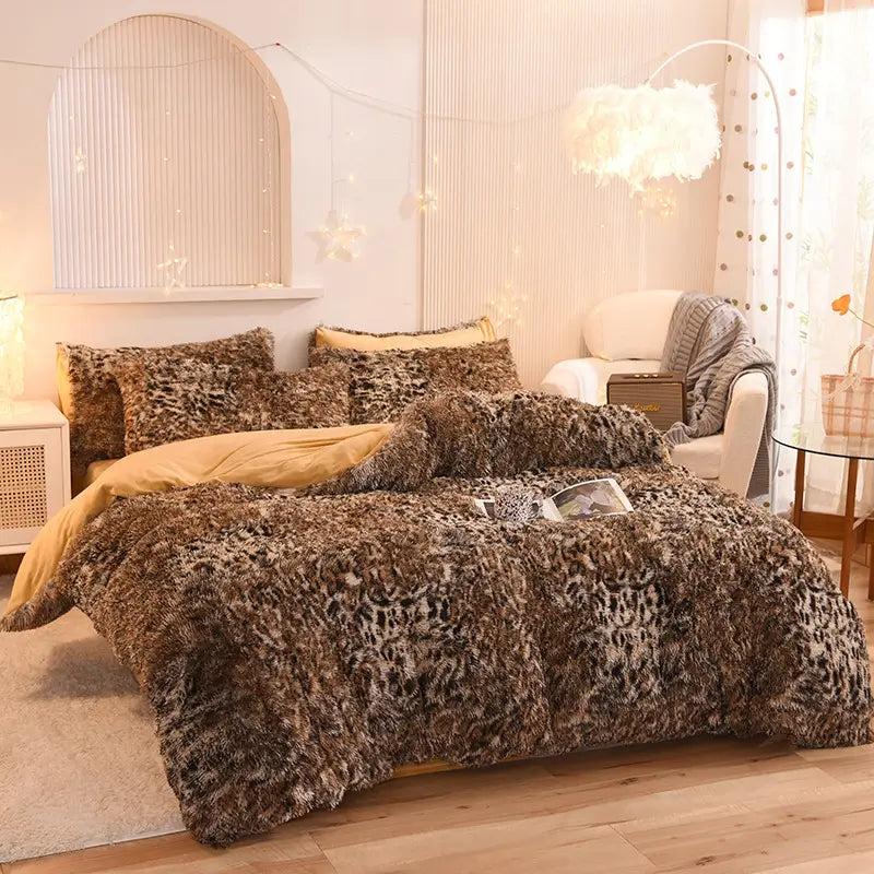 Ultra-Soft Sherpa Fleece Comforter Set – Plush Cloud-Like Warmth for Winter Nights