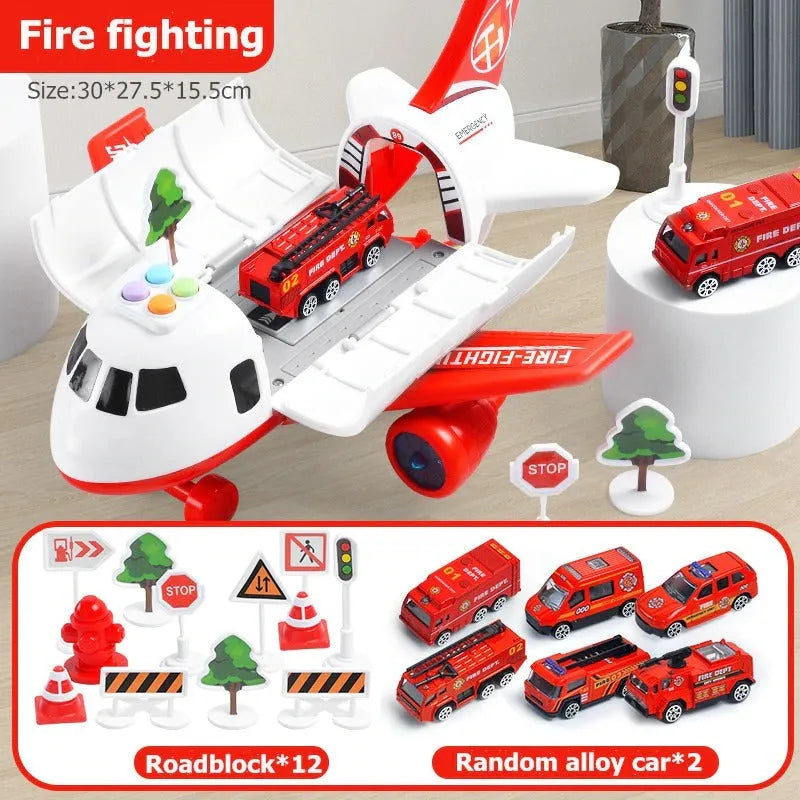 Set de juguetes de avión para niños