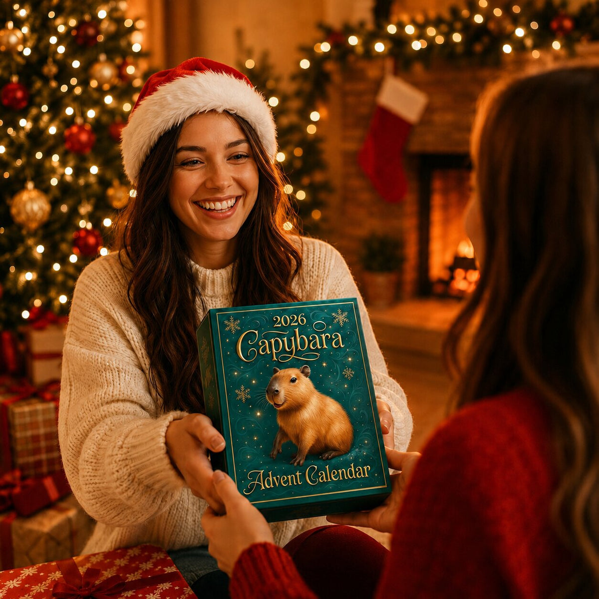 Capybara Christmas Countdown Calendar – 24 Surprises for Kids & Fans