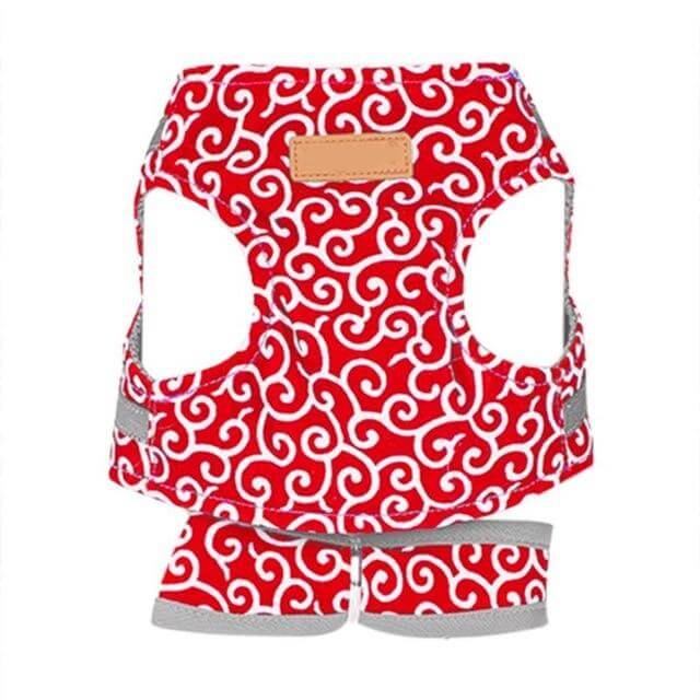 Kattenharnas & Lijnset | Ademend Mesh Vest voor Buitenavonturen | Verstelbaar Anti-trekontwerp voor Katten & Kleine Honden