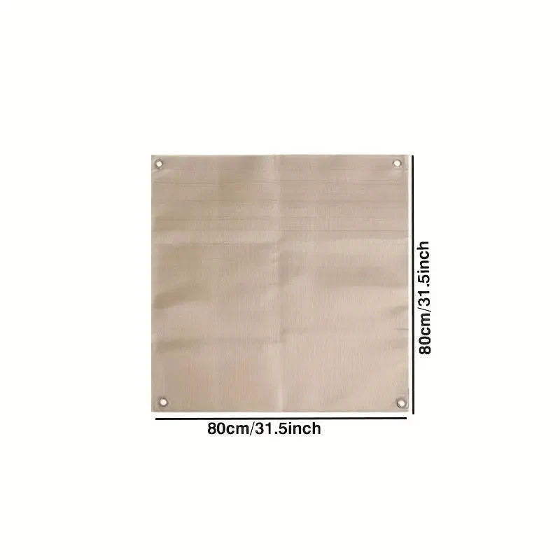 Heavy-Duty Fiberglass Deck Protector for Grills and Fire Pits – Portable Heat Shield Pad for Patio, Wood Decking, and Grass – Foldable Outdo | Thomler