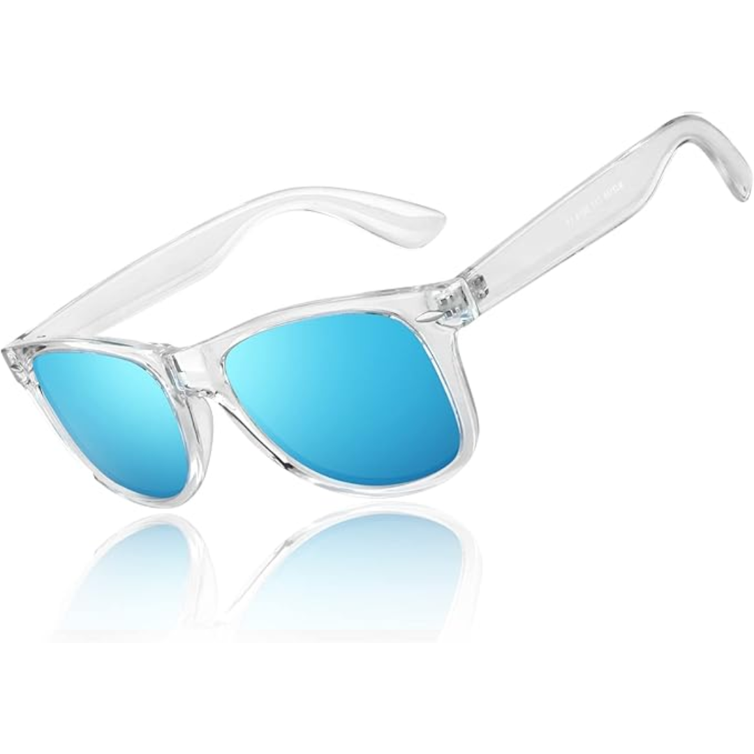 Gepolariseerde retro zonnebril UV400-bescherming uniseks vintage bril autorijden wandelen watersport verblindingsreductie lichtgewicht montuur mannen vrouwen