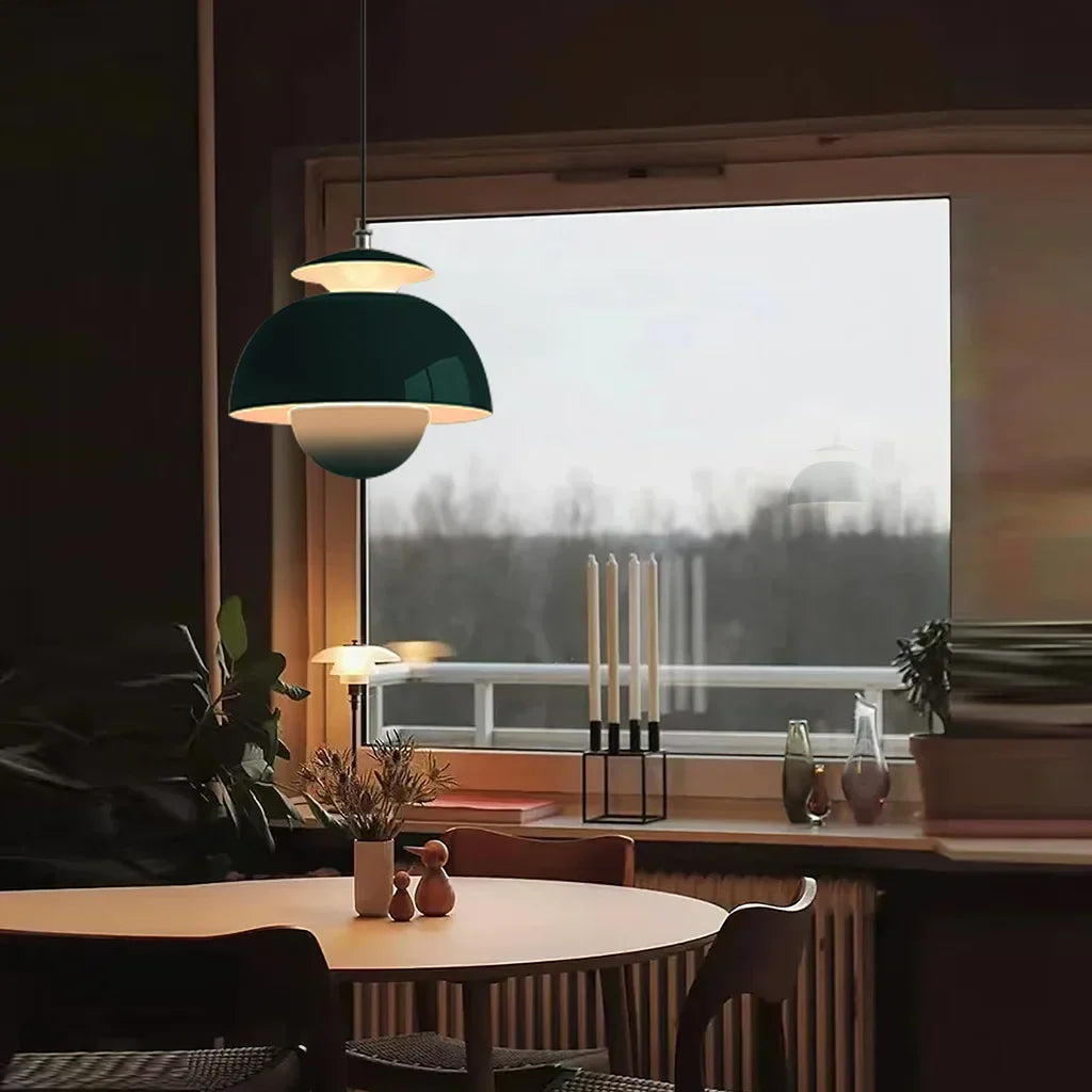 Globe Plafondlamp 10 Inch Metalen Hanglamp voor Keukeneiland Eetkamer Moderne Industriële Hangende Bol Kroonluchter Verstelbaar Snoer | Thomler