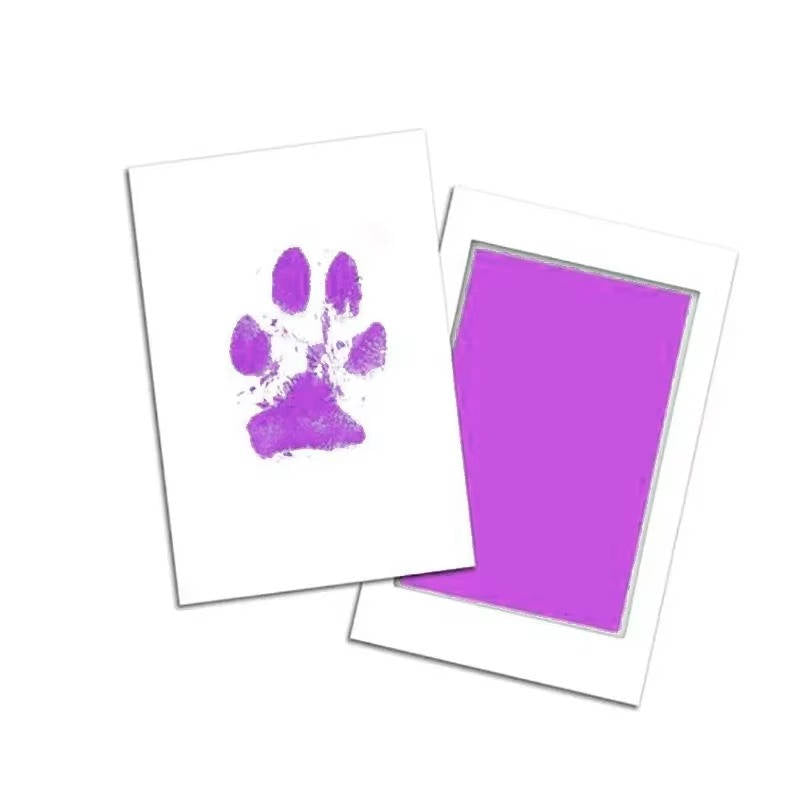 Set met pootafdruk voor honden
