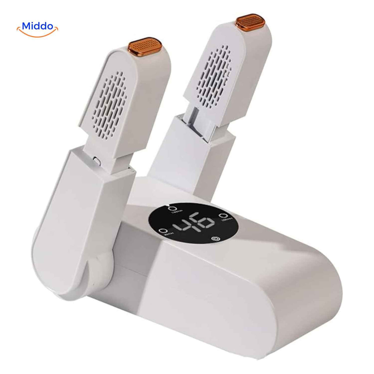 Portable Electric Shoe Dryer with Timer – Foldable Boot & Glove Warmer for Fast Drying, Quiet Operation, 4-Arm or 2-Arm Design