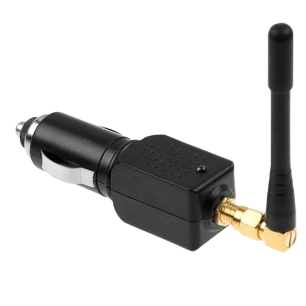 Inhibidor de señal GPS portátil para vehículos, dispositivo de privacidad con adaptador para encendedor de cigarrillos para coches, camiones y SUV, herramienta de protección antirrastreo