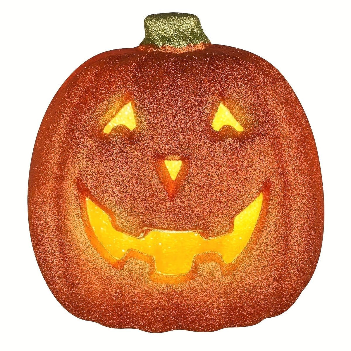 Decoración de Jack O'Lantern de calabaza de Halloween con luz a pilas