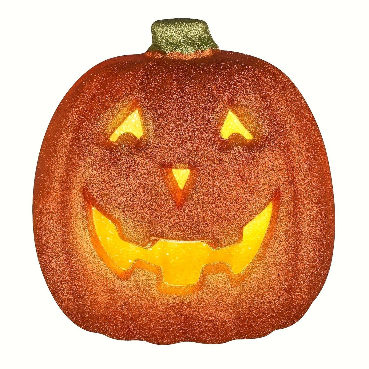 Decoración de Jack O'Lantern de calabaza de Halloween con luz a pilas