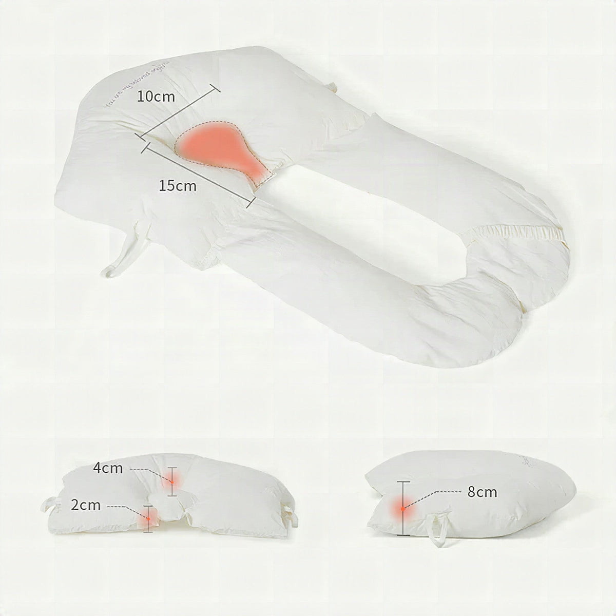 Cojín de descanso ergonómico para bebés