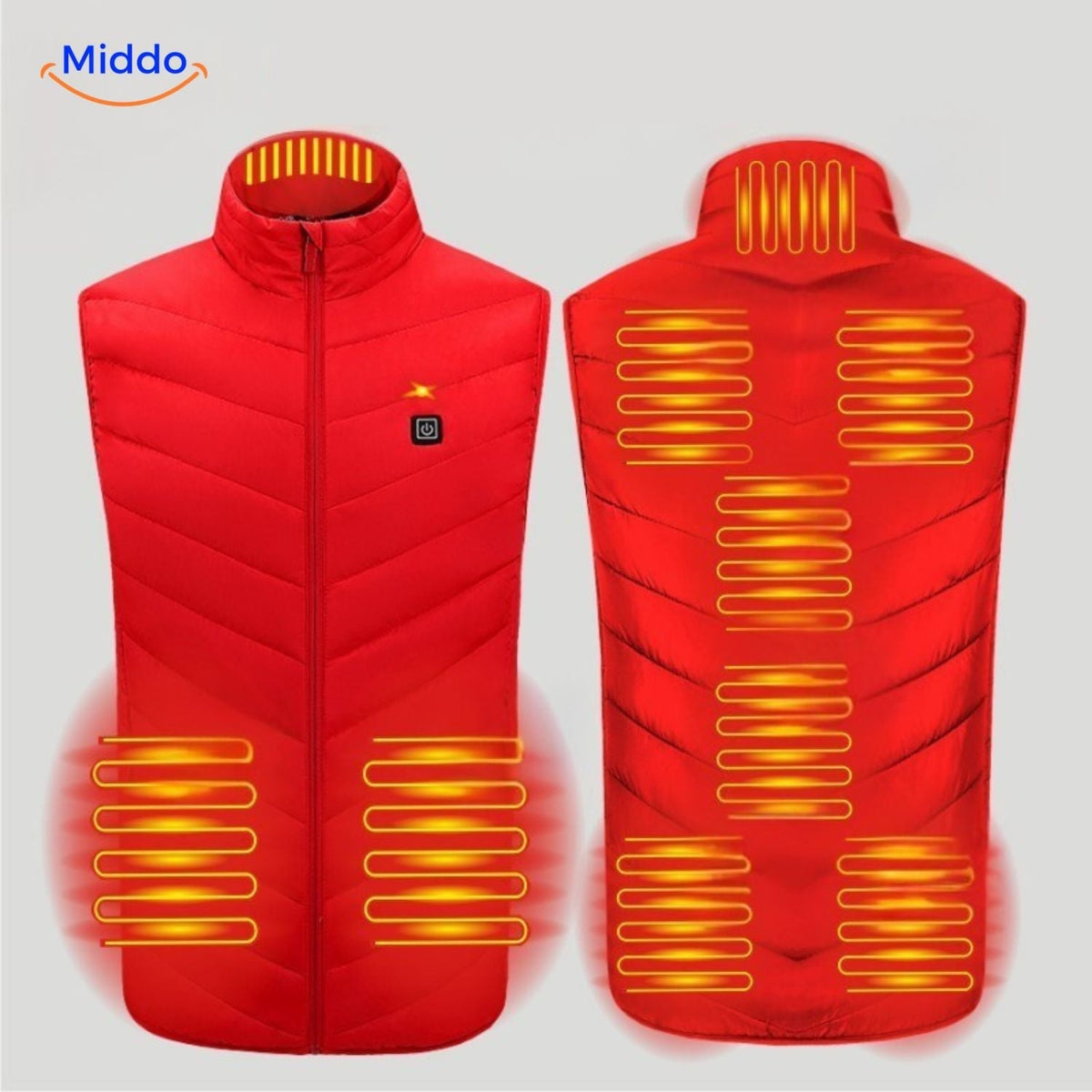USB Heated Vest for Men – 3 Temperature Settings, Lightweight Insulated Warmth for Hiking & Outdoor Work