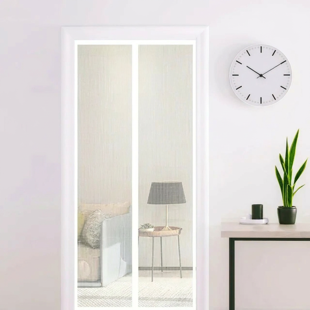 Magnetic Screen Door with Auto-Close – Hands-Free Entry for Patios & Decks