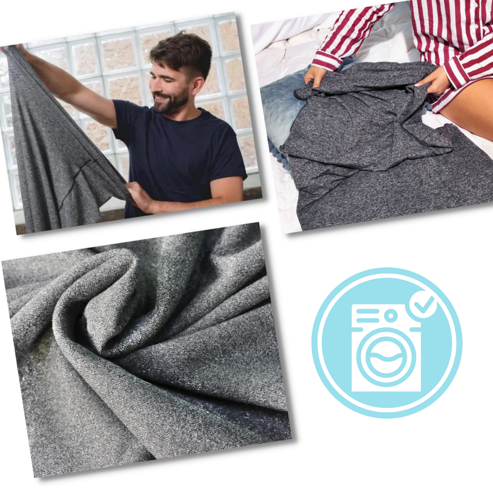 Hooded Wearable Throw Blanket for Adults & Kids – Cozy Fleece Wrap for Travel, Home & Lounge