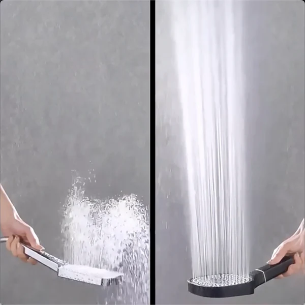 Shower Head with Built-In Water Filter & Adjustable Multi-Spray Modes for Softer Skin & Hair Care