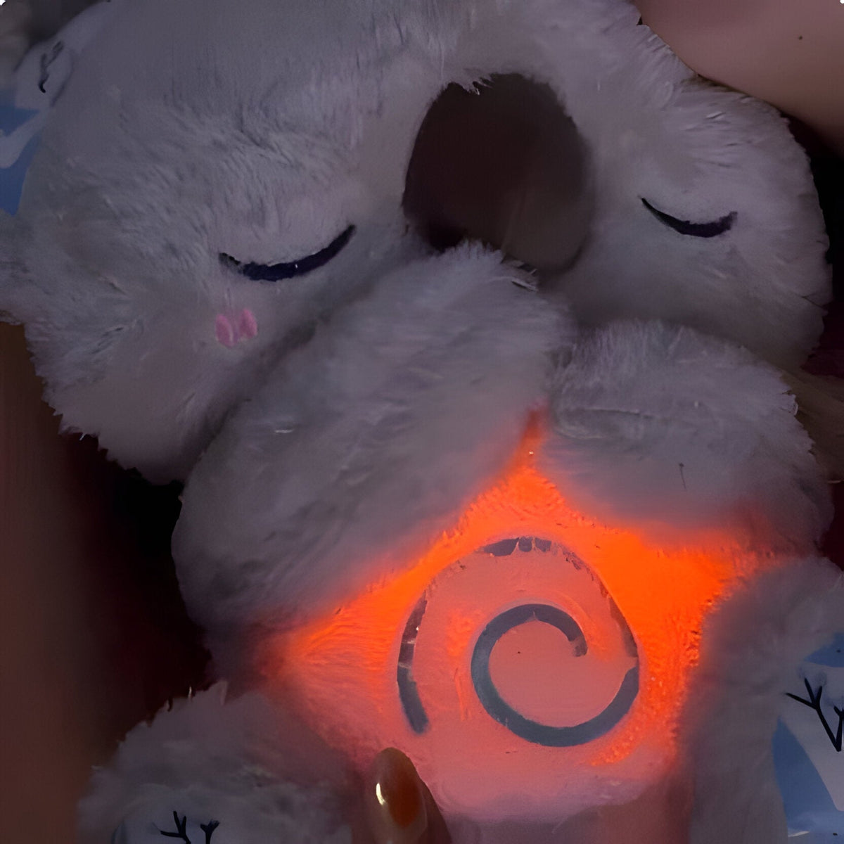 Peluche con sonido rítmico