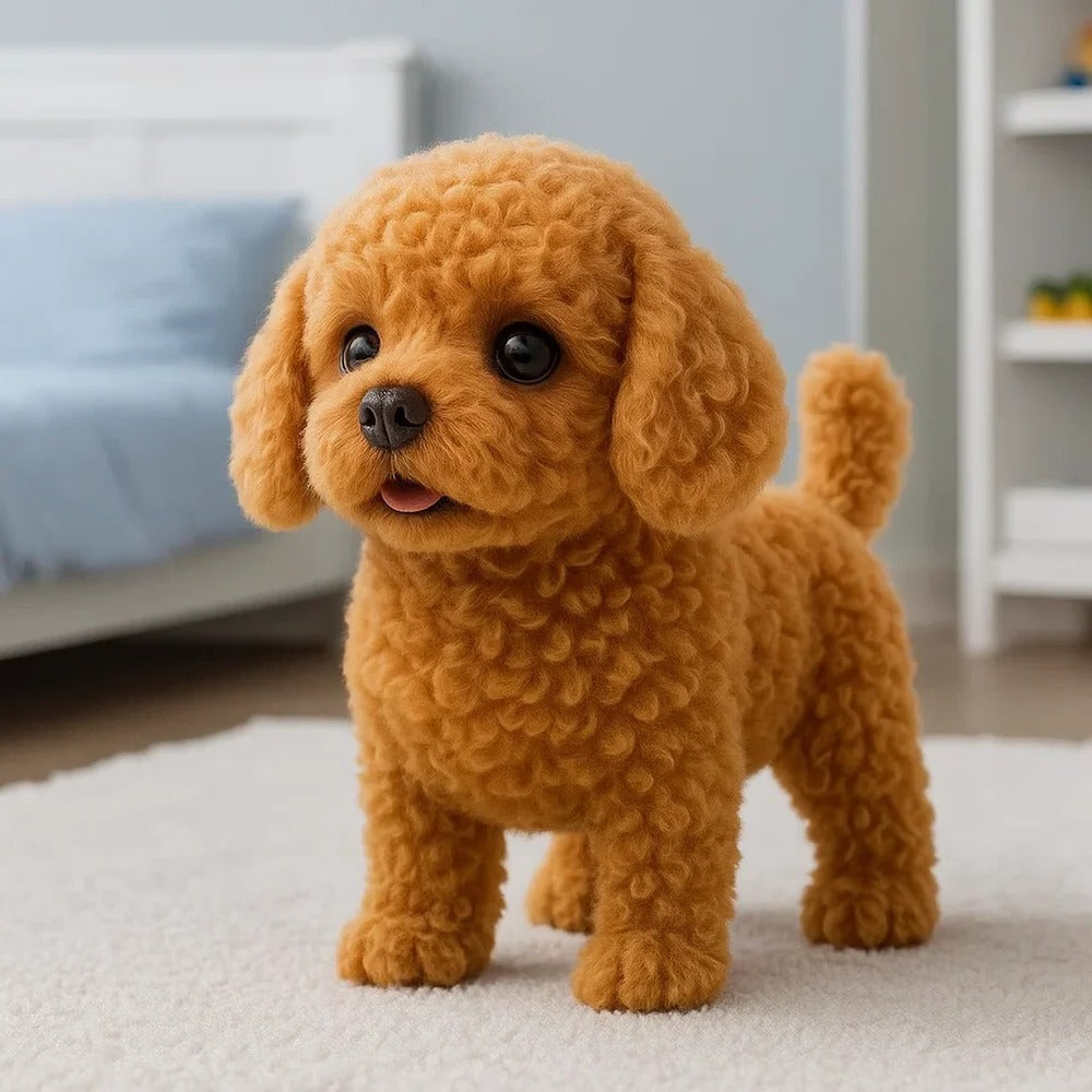 Realistisch interactief pluche puppy-speelgoed