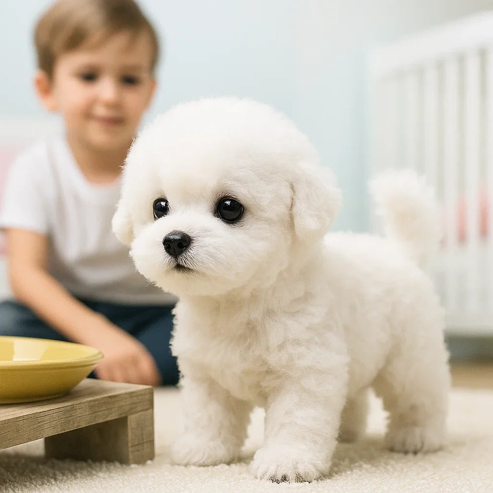 Realistisch interactief pluche puppy-speelgoed
