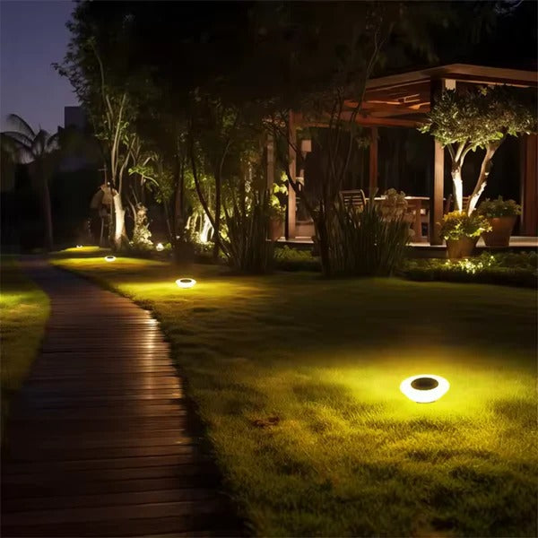 Luces solares exteriores a prueba de óxido