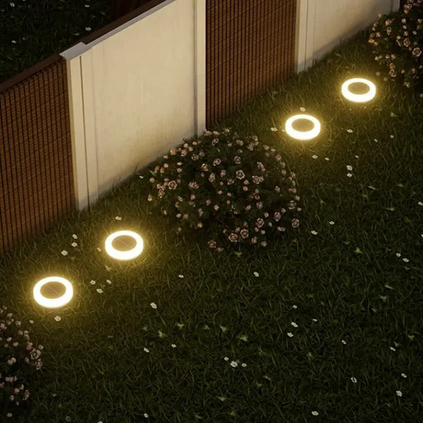 Luces solares exteriores a prueba de óxido