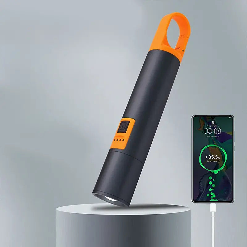 Hochleistungs-LED-Taschenlampe mit einstellbarem Zoom und mehreren Helligkeitsstufen für Camping, Wandern, Notfälle und Outdoor-Abenteuer | Thomler