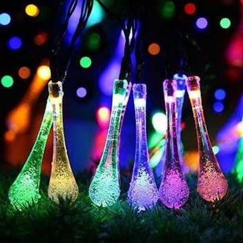 Solarbetriebene Lichterkette (4,8 m, 20 LEDs)