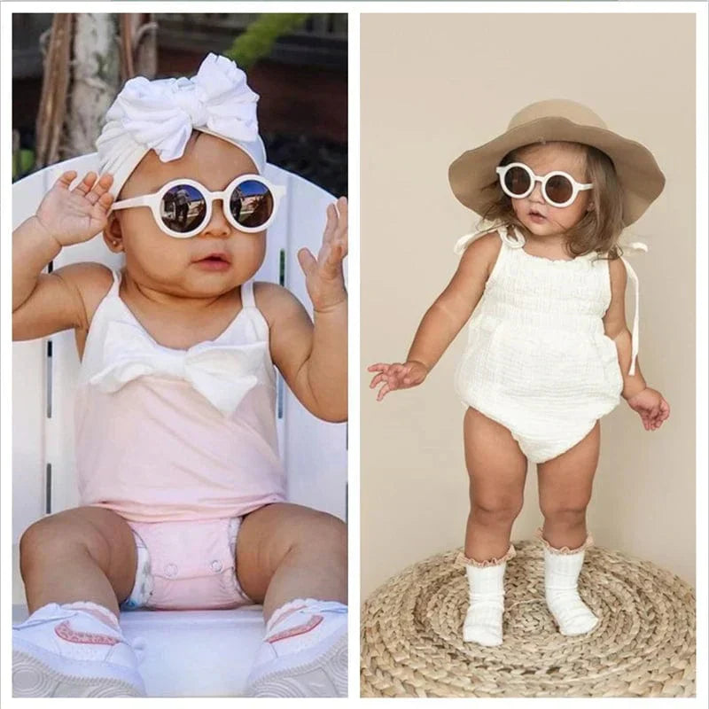 Toddler Sunglasses with UV400 Protection – Flexible Lightweight Frame for Kids Ages 0-3 Years | Thomler
