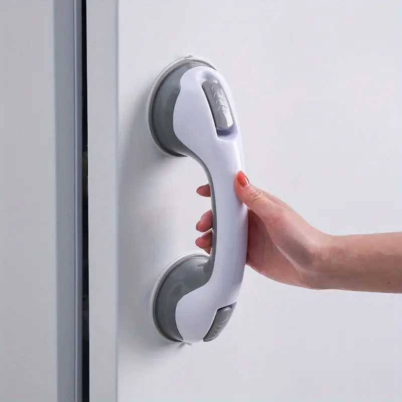 Suction Cup Safety Rail for Shower and Bathtub – Tool-Free Mobility Assist Handle with Anti-Slip Grip for Elderly & Bath Support