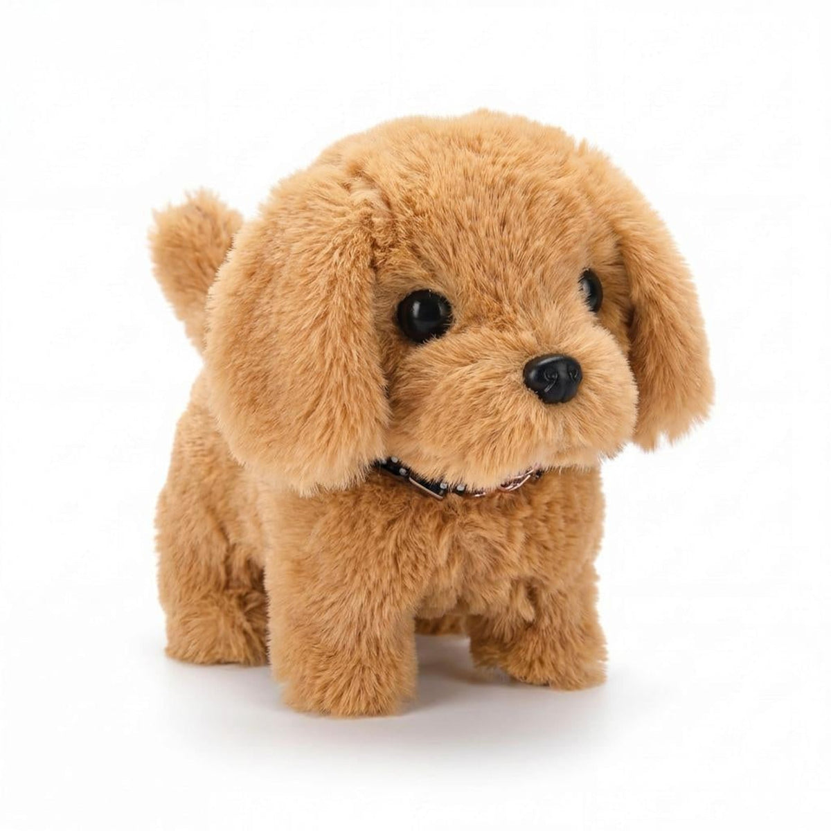 Cachorro de peluche interactivo, suave y con movimiento realista