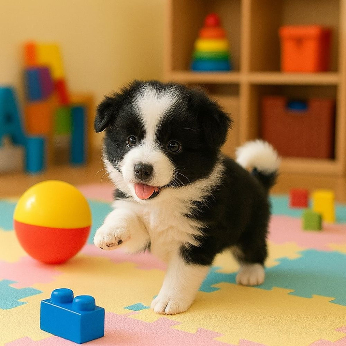 Perro de juguete interactivo que camina y ladra para una diversión realista
