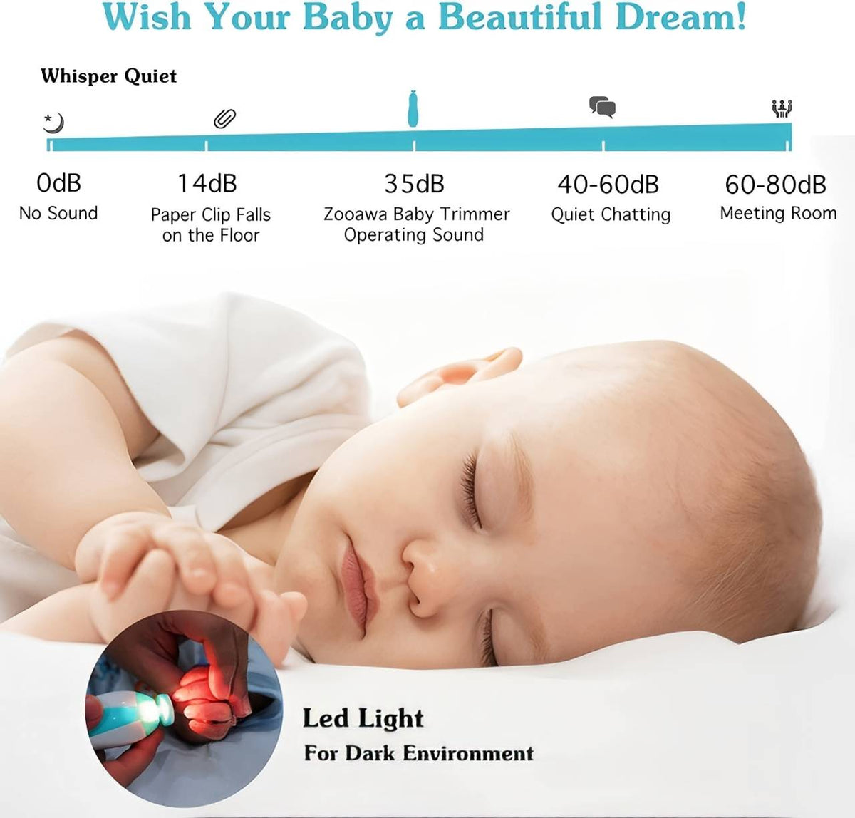 Nagelknipper voor baby's