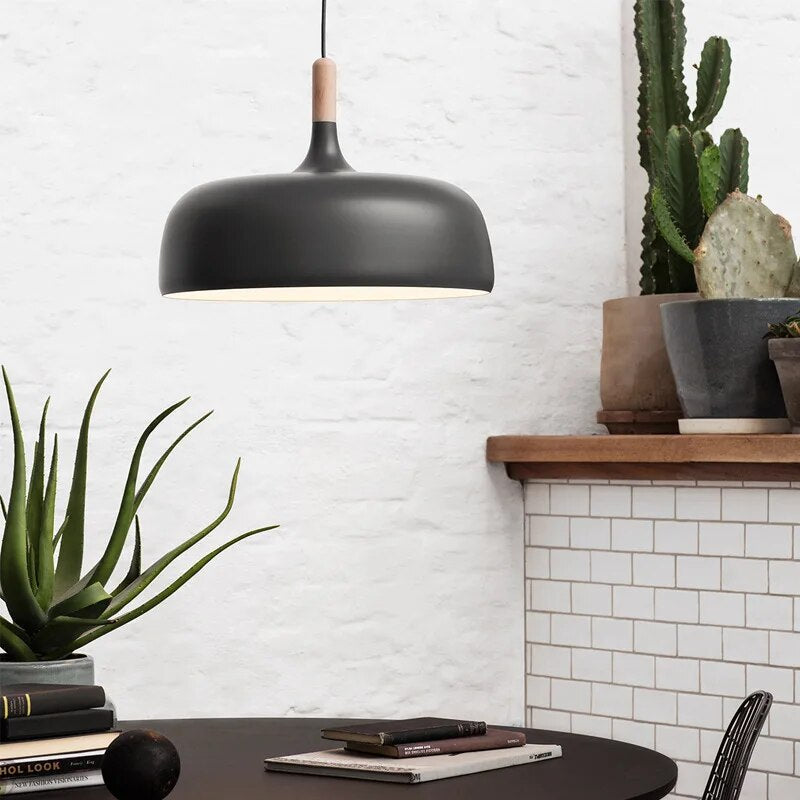 Industrial Drop Ceiling Light 13 Inch Metal Fixture Adjustable Height for Kitchen Island Dining Room Workspace Modern Minimalist Overhead Li | Thomler