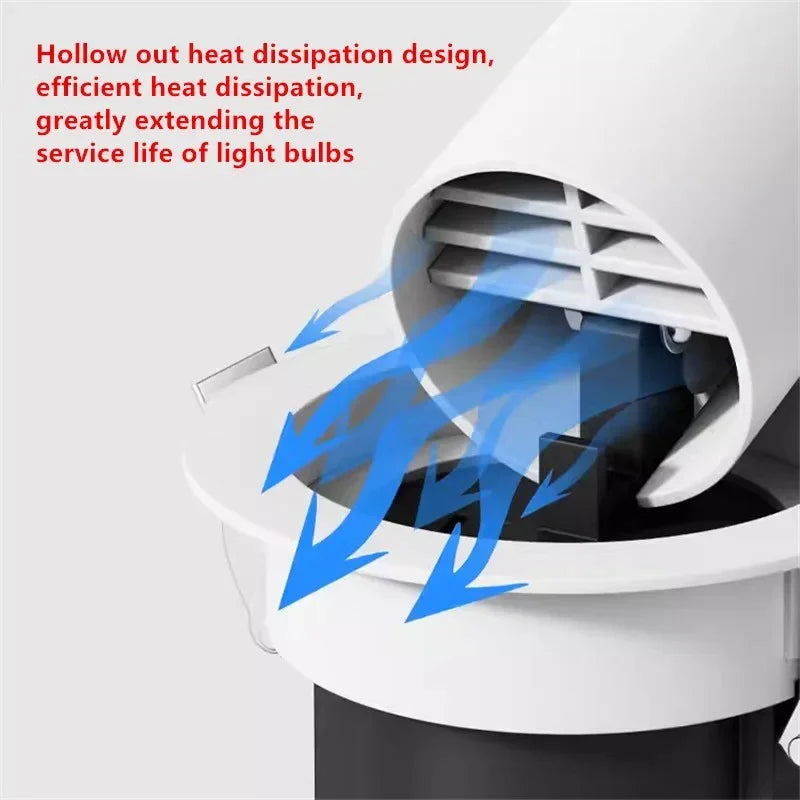 Flush Mount LED Downlight Cast Aluminum Dimmable Recessed Ceiling Fixture Adjustable Brightness Low Profile Modern Indoor Lighting for Kitch | Thomler