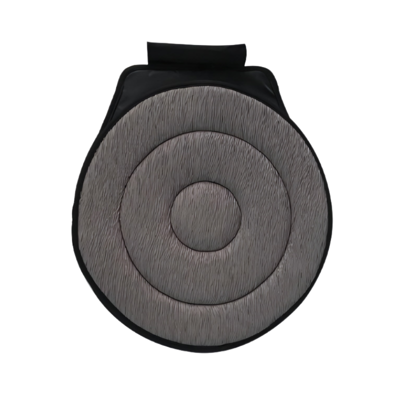 Rotating Transfer Cushion Memory Foam 360° Pivot Pad for Cars Wheelchairs Office Chairs Mobility Support Black Gray