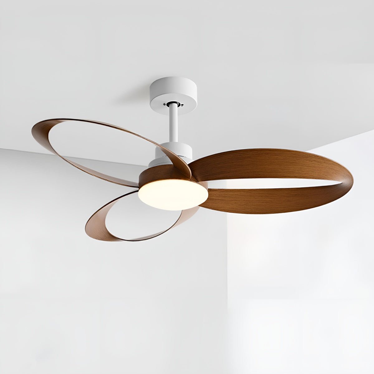 42-Zoll reversibler Deckenventilator mit LED-Licht | 6-stufige Fernbedienung für Schlafzimmer & Wohnzimmer | Einstellbare Farbtemperatur 3000K-6000K