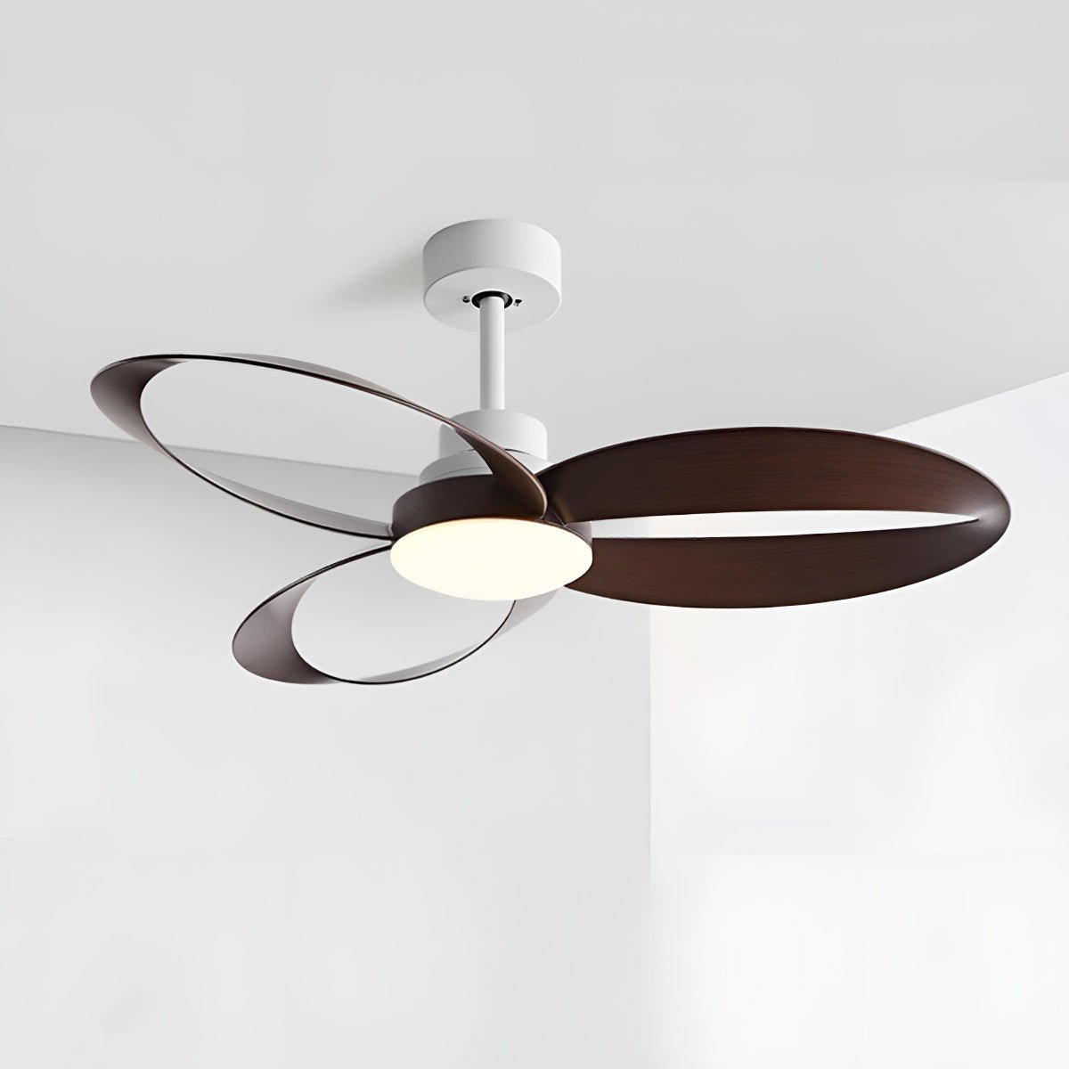 42-Zoll reversibler Deckenventilator mit LED-Licht | 6-stufige Fernbedienung für Schlafzimmer & Wohnzimmer | Einstellbare Farbtemperatur 3000K-6000K