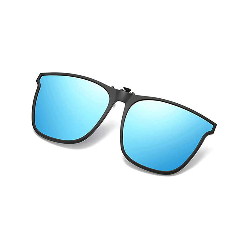 Polarized Clip-On Sunglasses for Prescription Glasses – Flip-Up UV Protection Eyewear for Men & Women Driving Outdoor Sports