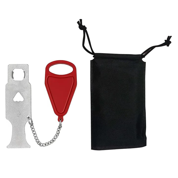 Portable Travel Door Lock for Added Privacy