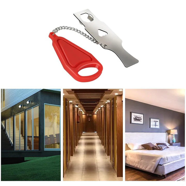 Portable Travel Door Lock for Added Privacy
