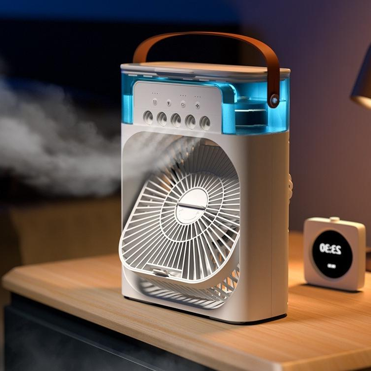 Tragbarer Sprühnebelventilator und Verdunstungskühler
