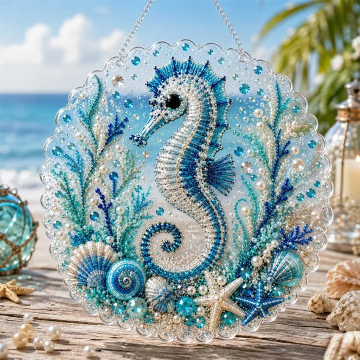 Kit de arte con perlas oceánicas Pearlcove DIY