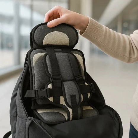 Asiento de seguridad portátil para niños