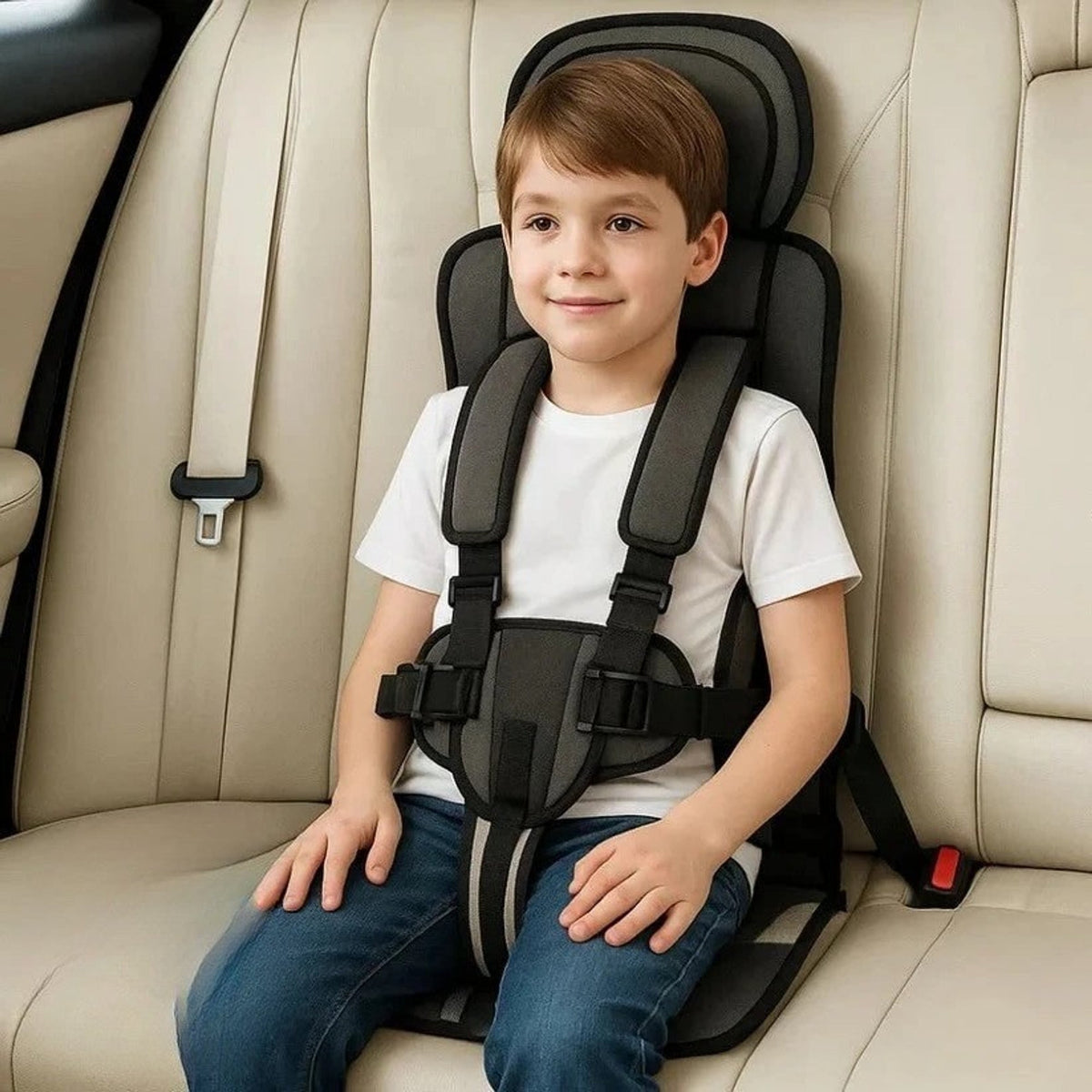 Asiento de seguridad portátil para niños