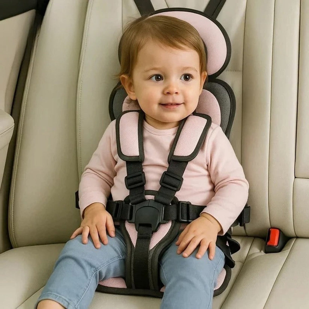 Asiento de seguridad portátil para niños