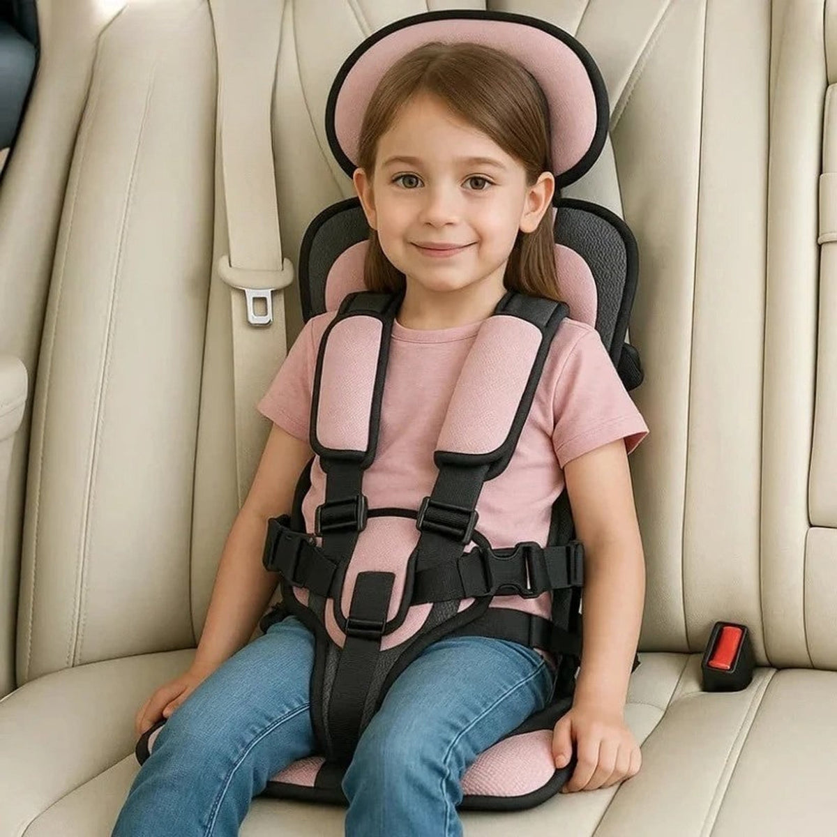Asiento de seguridad portátil para niños
