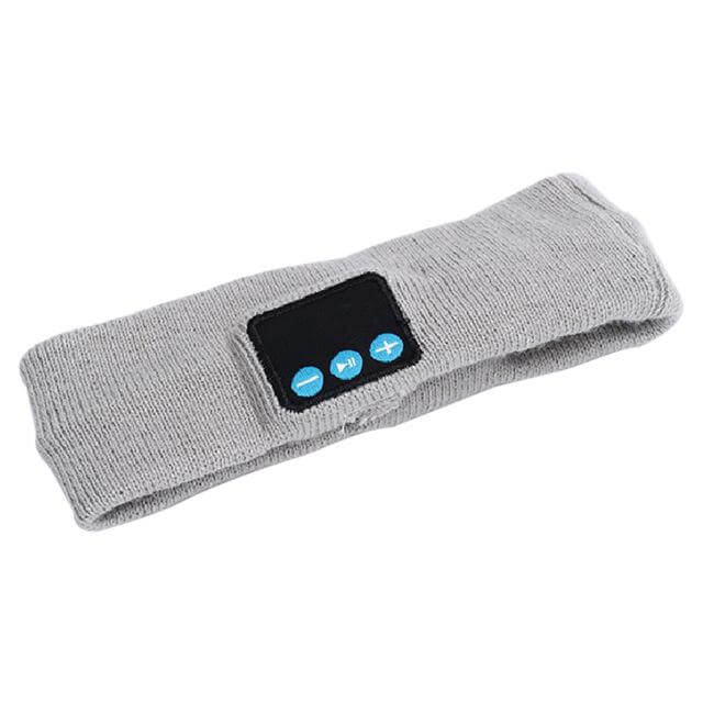Diadema inalámbrica Bluetooth con altavoces integrados para correr, gimnasio y dormir: cinta deportiva de tejido lavable