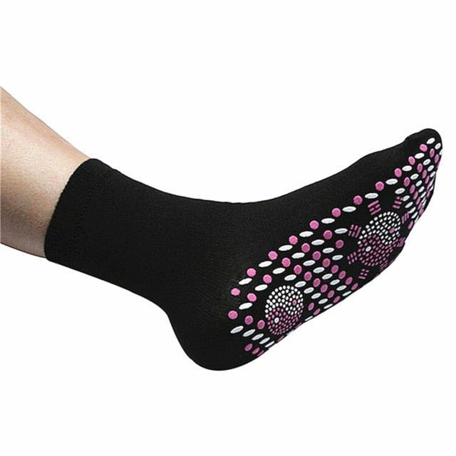 Self-Heating Thermal Socks for Cold Weather